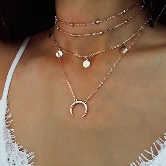 Boho Layered Necklace - Picture 1 of 1